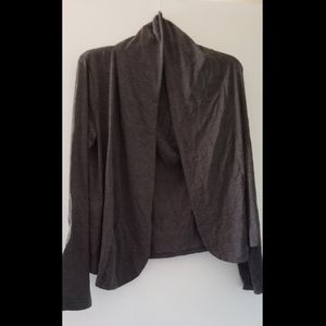 Grey long sleeve jacket